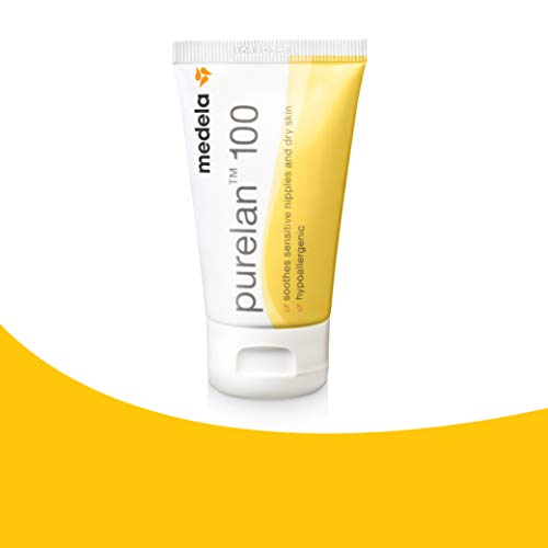 Medela Purelan 100 Crema alla Lanolina per Capezzoli, 37 g, Cura del Seno, Ragadi, Idratazione, Cura Naturale, Ipoallergenica
