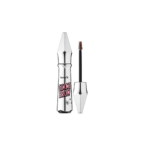 Benefit Gimme Brow+ Gel con fibre volumizzanti per sopracciglia, 3 tonalità neutre medie, confezione da 1 pezzo, 3 Medium neutro marrone chiaro