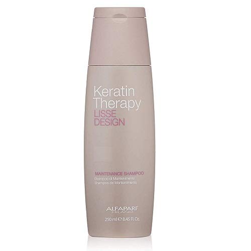 Alfaparf, Lisse Design Keratin Therapy, shampoo di mantenimento, 250 ml (etichetta in lingua italiana non garantita)