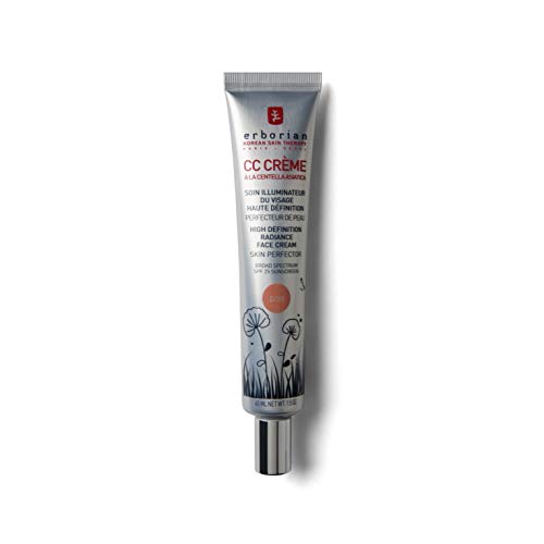 Erborian CC CREMA High Definition Radiance Face Cream Unisex, Crema per il viso, 1er Pack (1 X 45 ML)