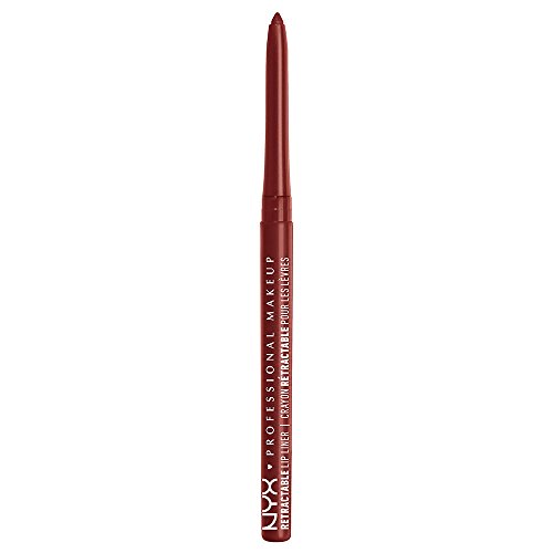 NYX Professionall Makeup Retractable Lip Liner Waterproof 0.31g-12 Dark Red