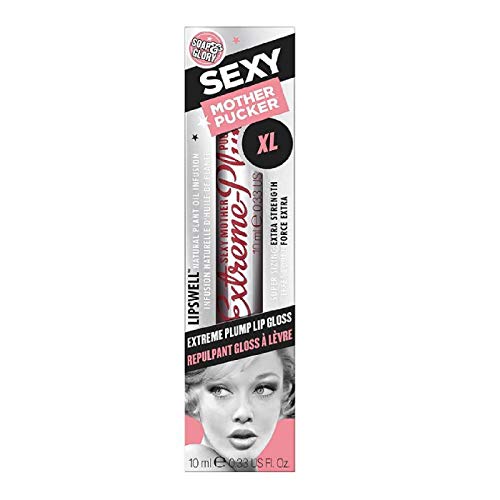 Soap And Glory Sexy Mother Pucker XL Extreme Plump CLEAR Lip Gloss 10ml by Soap & Glory