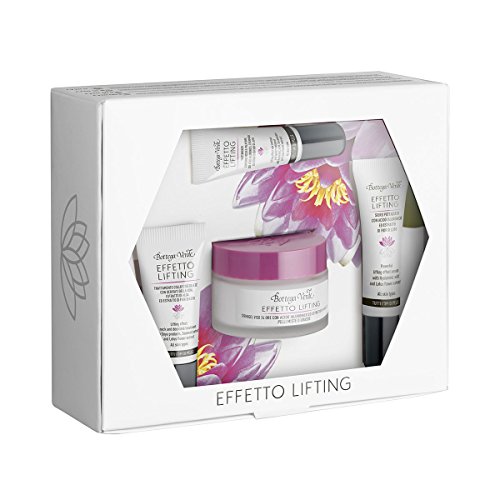 Bottega Verde - Set Effetto Lifting per Pelli Miste: Crema Gel Viso 24 Ore (50 ml) + Trattamento Contorno Occhi e Palpebre (5 ml) + Trattamento Collo e Décolleté...