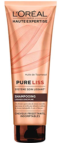 L'Oréal Paris, Pure Liss, Shampoo lisciante e disciplinante, 250 ml