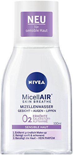 Nivea Micellair Skin Breathe - Acqua micellare Sensitive Haut, confezione da 6 (6 x 100 ml)