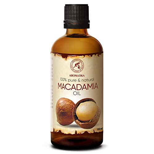 Olio di Noce di Macadamia 100ml - Macadamia Integrifolia - Sudafrica - Naturale e Puro al 100% - Olio di Base - per Viso - Corpo e Capelli - uso Puro - Ottimo con...