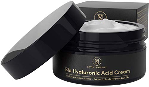 VINCITORE 2020* Crema Viso Antirughe BIO Acido Ialuronico Puro 100% - 2 VOLTE PIÙ GRANDE (100ml) - Illuminante Viso Vegano - Crema Idratante Notte - Contorno Occhi...