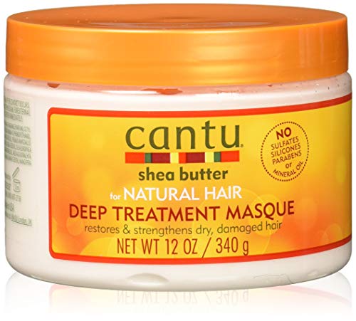 Cantu Shea Butter Natural Deep Masque - Maschera nutriente per capelli, 355 ml