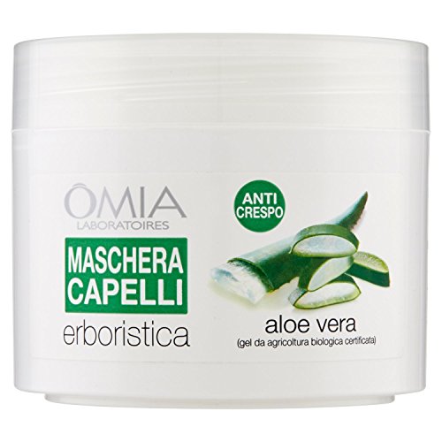 Omia Maschera Capelli Erboristica Aloe Vera, 250 ml