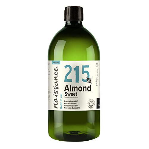 Naissance Mandorle Dolci Biologico 1L – Puro e Naturale, Certificato Biologico, Pressato a freddo, Vegan– Ideale per la cura della Pelle e dei Capelli,...