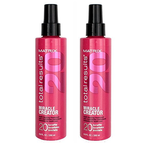 2 PEZZI - Matrix Total Results 20 Miracle Creator Multi Tasking Treatment 200 ml