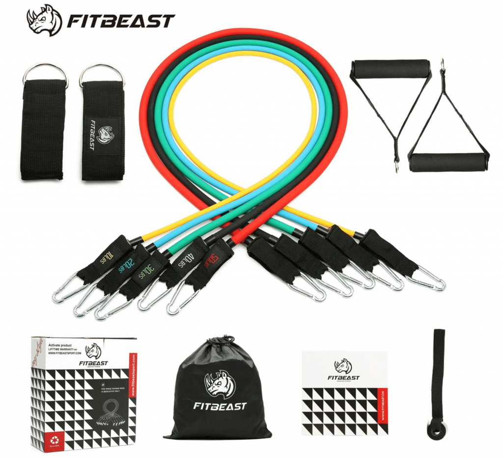 Anche FitBeast offre un set di bande elastiche di alta qualità