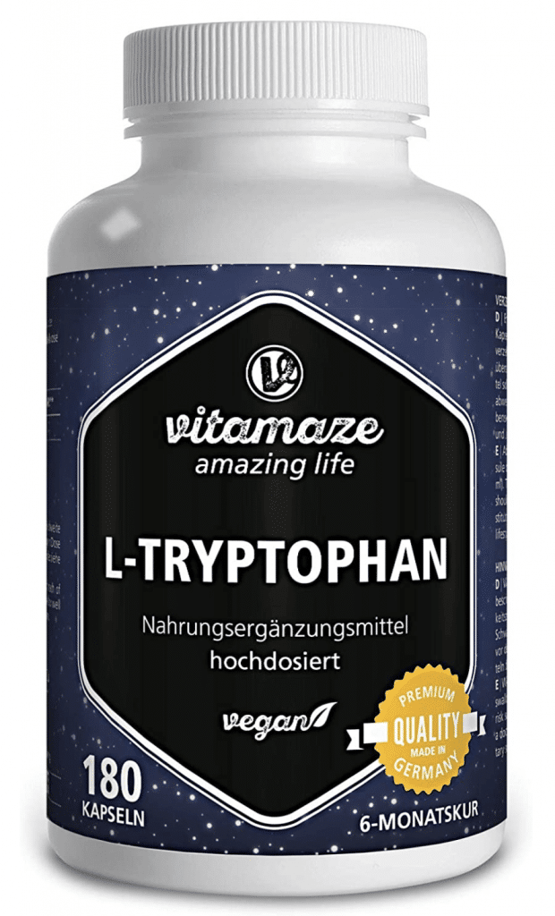 Vitamaze propone quello che secondo noi è il miglior integratore a base di triptofano