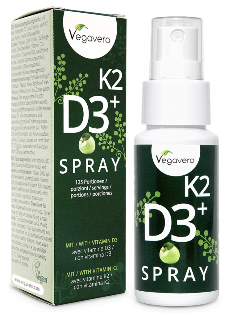 Vitamina D3 + K2 di Vegavero