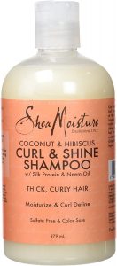 Shea Moisture Coconut & Shine Shampoo