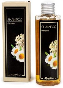 Alpiflora - Shampoo a base di estratti di Achillea, Camomilla, Stella Alpina e Calendola