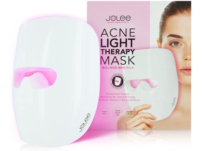 JoLee - maschera led contro l'acne - trattamente luce viso