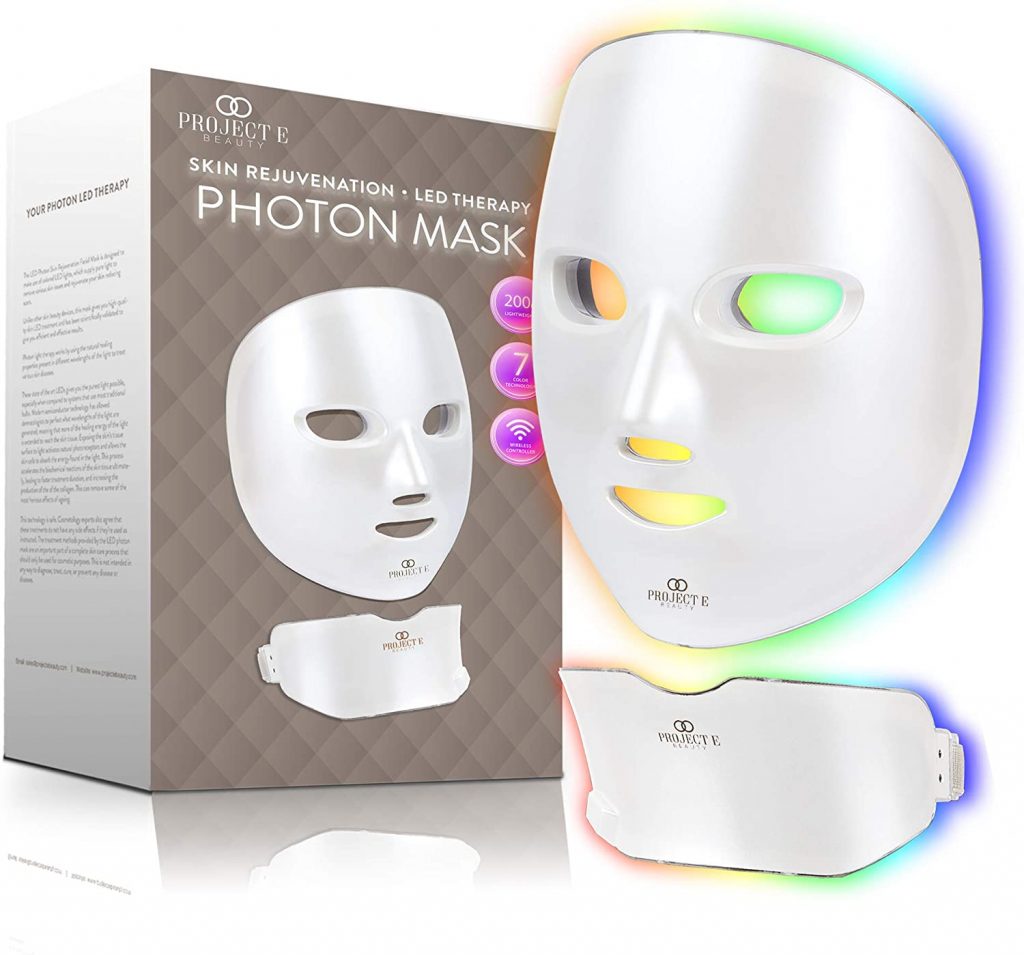 maschera LED WIFI di Photon Mask - con trattamento per il collo