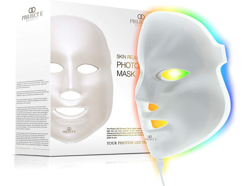 Led Mask Project Beauty - con 7 colori di LED