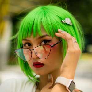 capelli verde neon