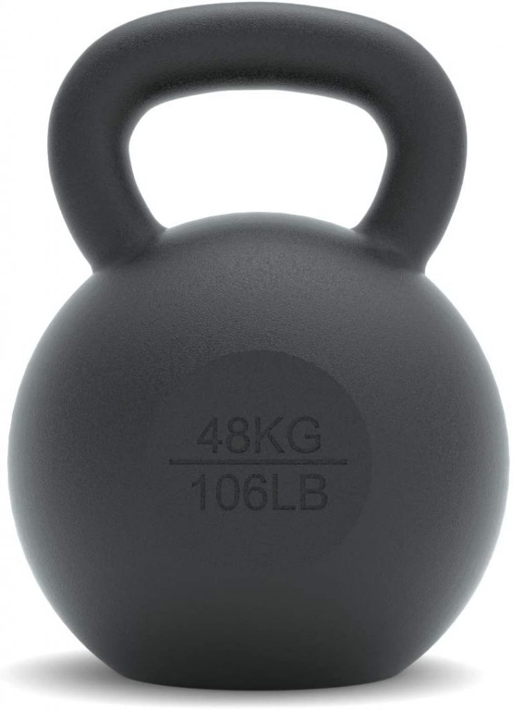 Ideale per Esercizi di »Functional Fitness« PDF Workout Rivestimento in Neoprene & Presa Antiscivolo POWRX Kettlebell ghisa 2-26 kg 