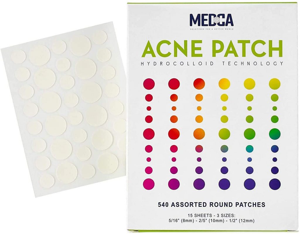 MED Ca - cerotti anti-acne da 540 pezzi